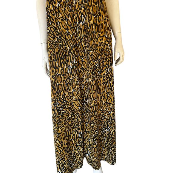 Cattani of California- Glamorous Leopard Print Kaftan - Small/Med - Picture 3 of 8
